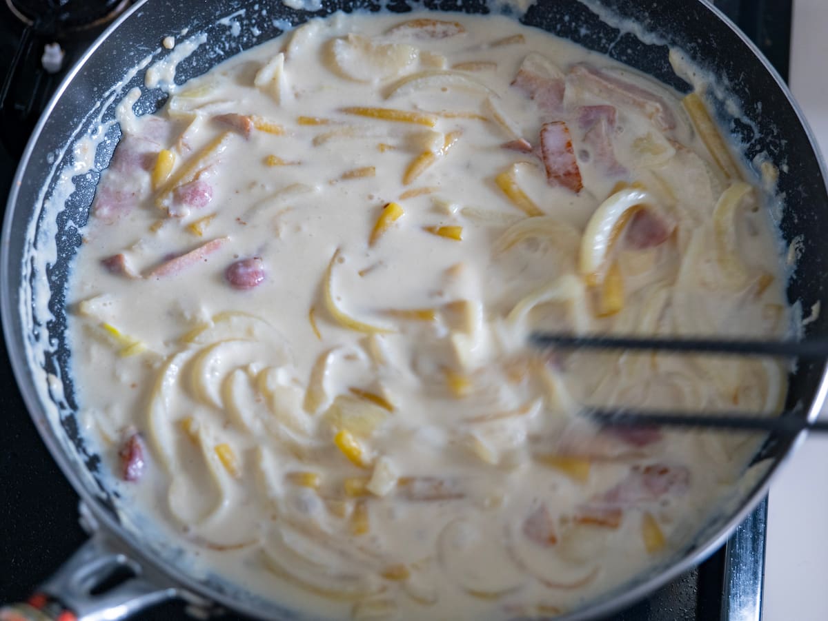 ワンパングラタン作り方