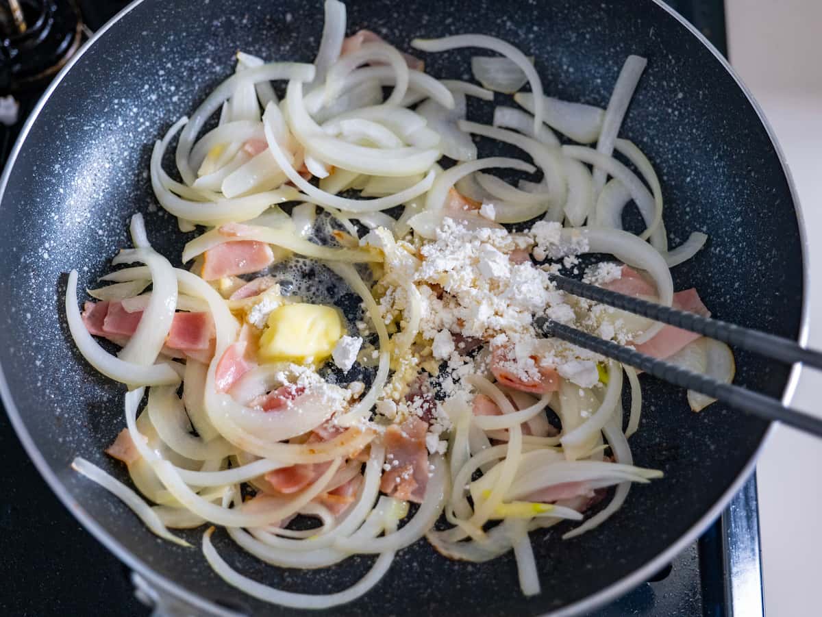 ワンパングラタン作り方