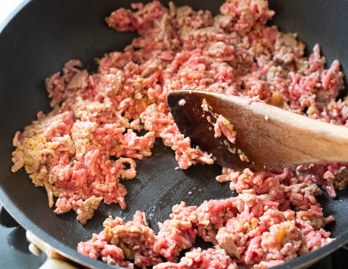 春キャベツとひき肉のピリ辛中華炒め作り方