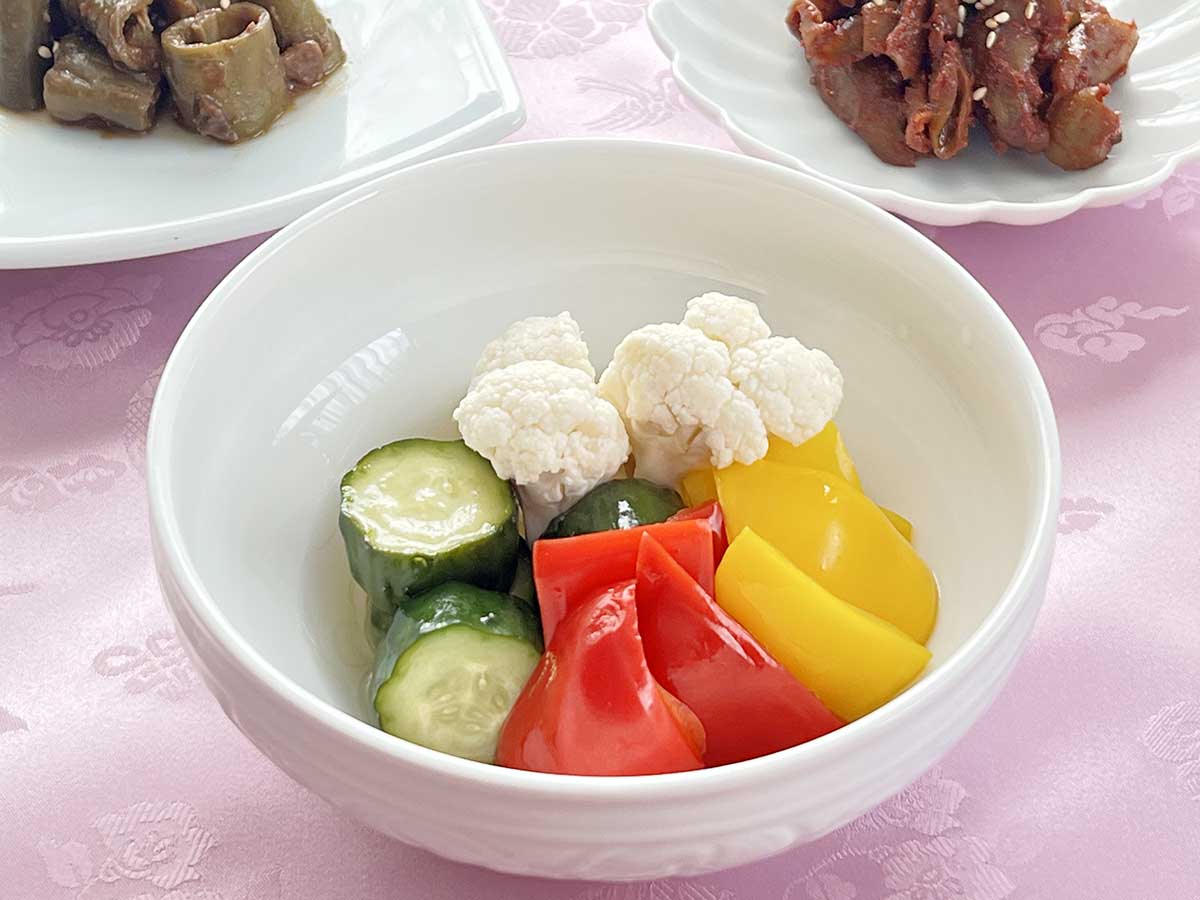 韓国料理屋さんで食べるアレ！作り置きおかず「チャンアチ」がお弁当に超便利♪