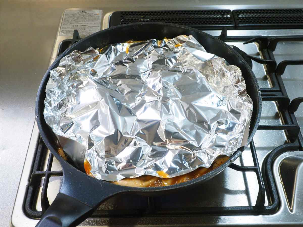 手羽先のソースチャップ煮　手羽先1㎏大量調理