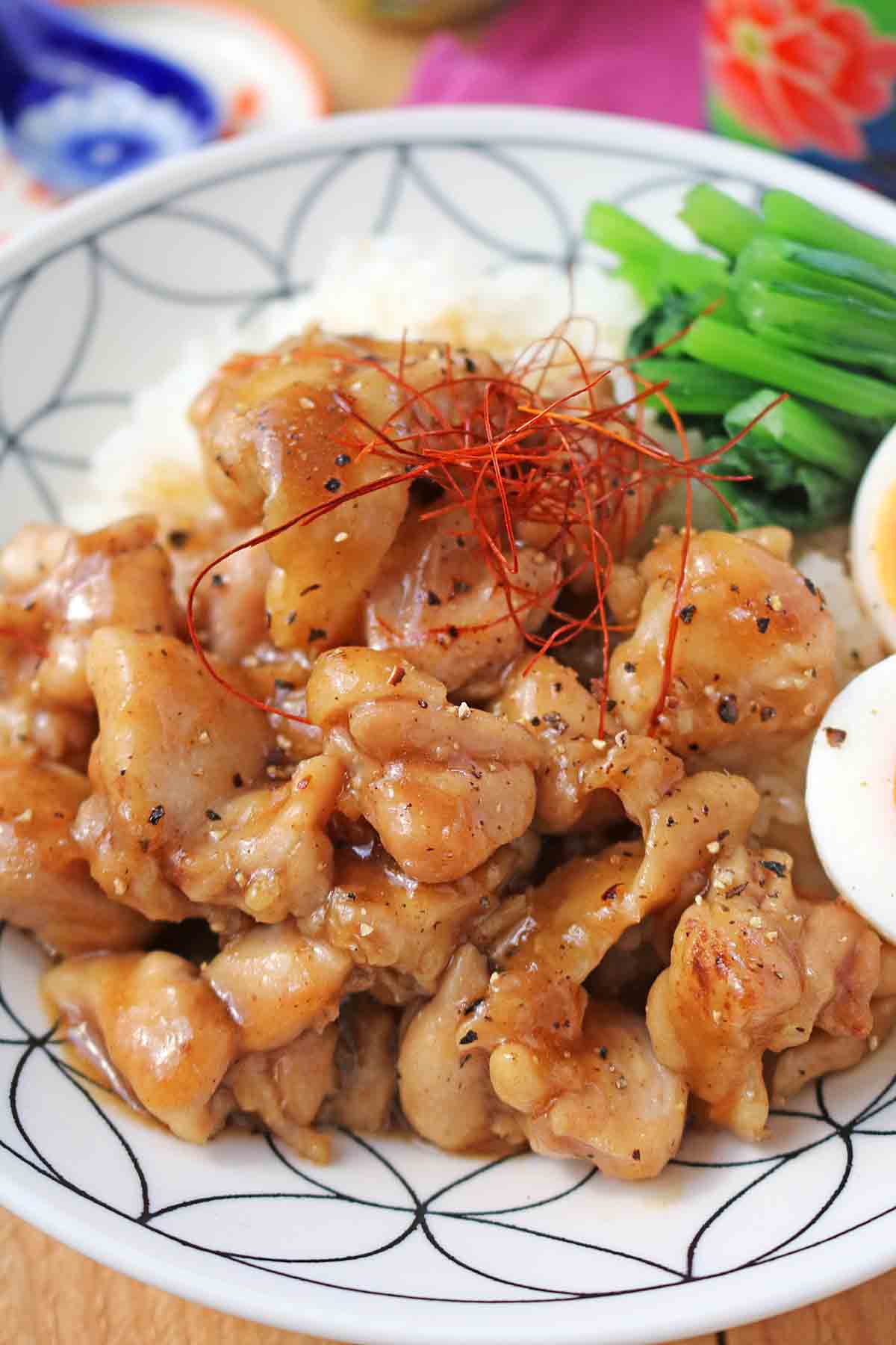 鶏ルーローハン5