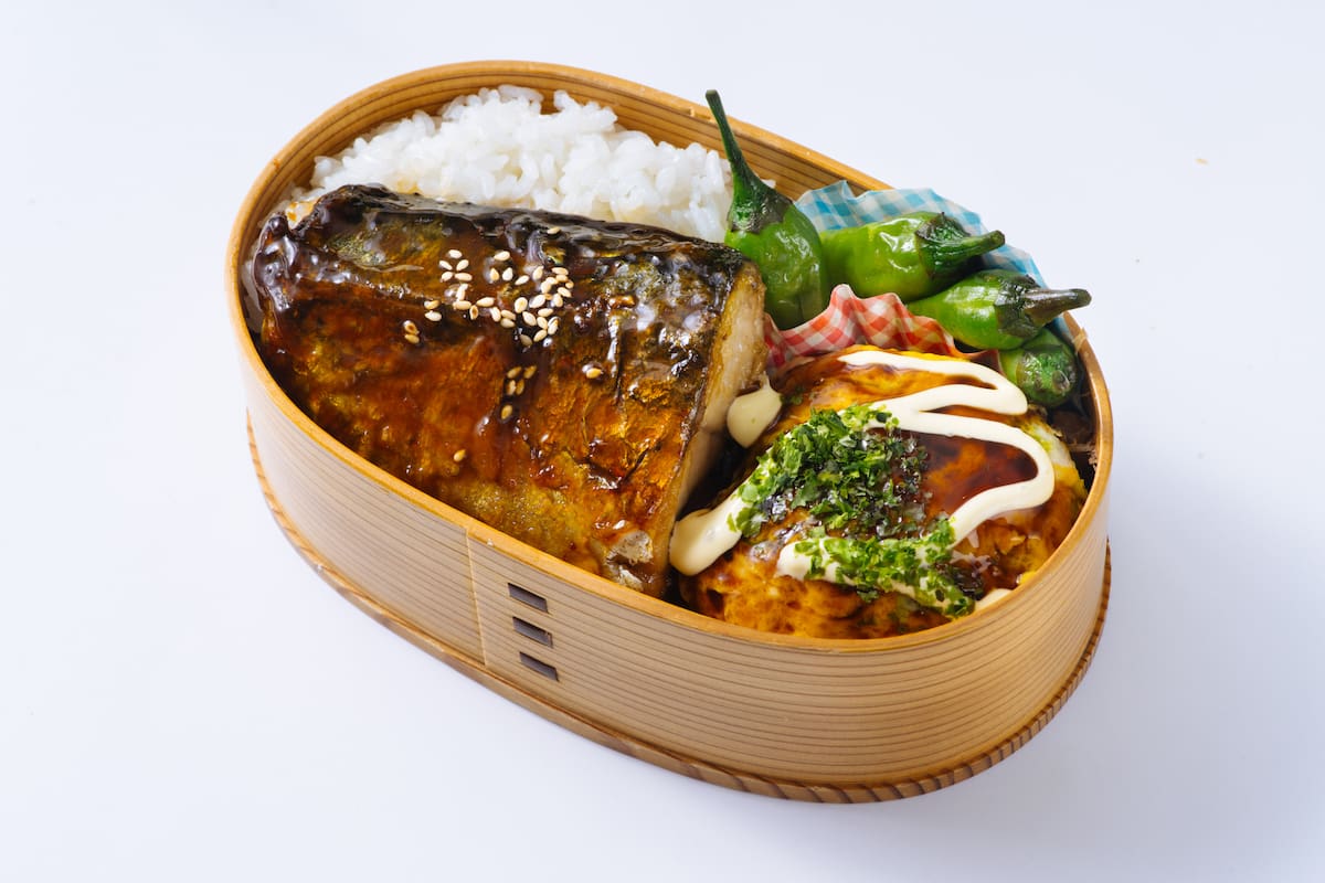 さばの甘辛焼き弁当