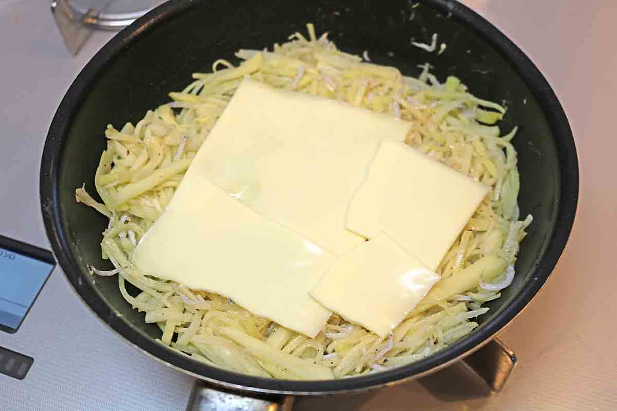 しらすのポテトガレット５