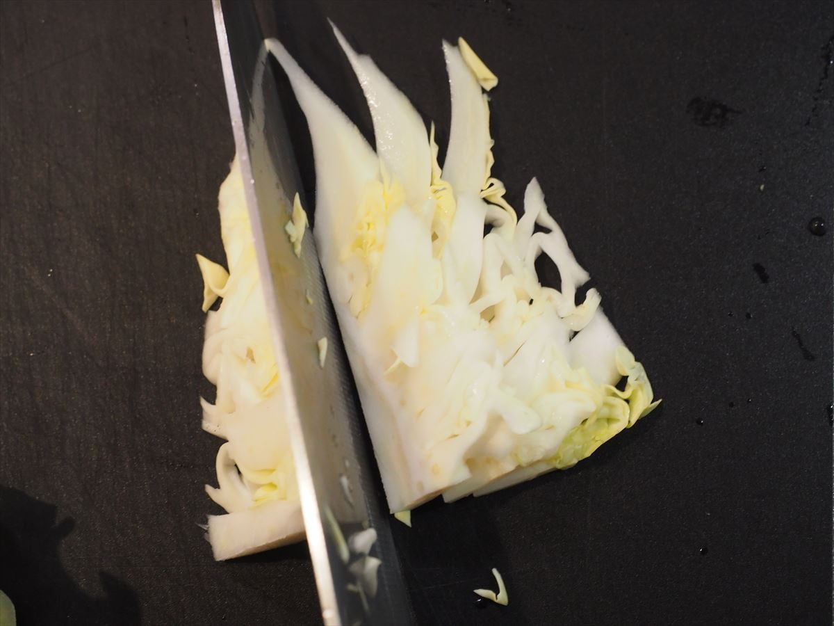 鶏むね肉と早生キャベツの炒め南蛮