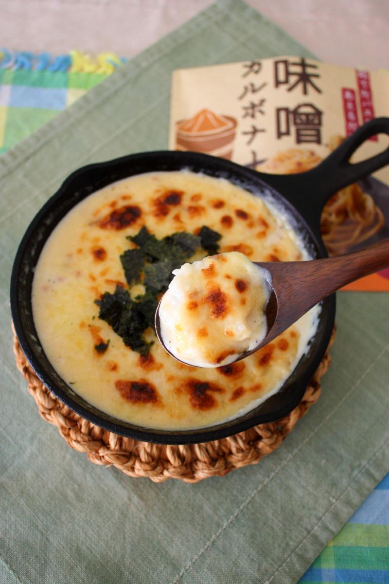 味噌カルボナーラ