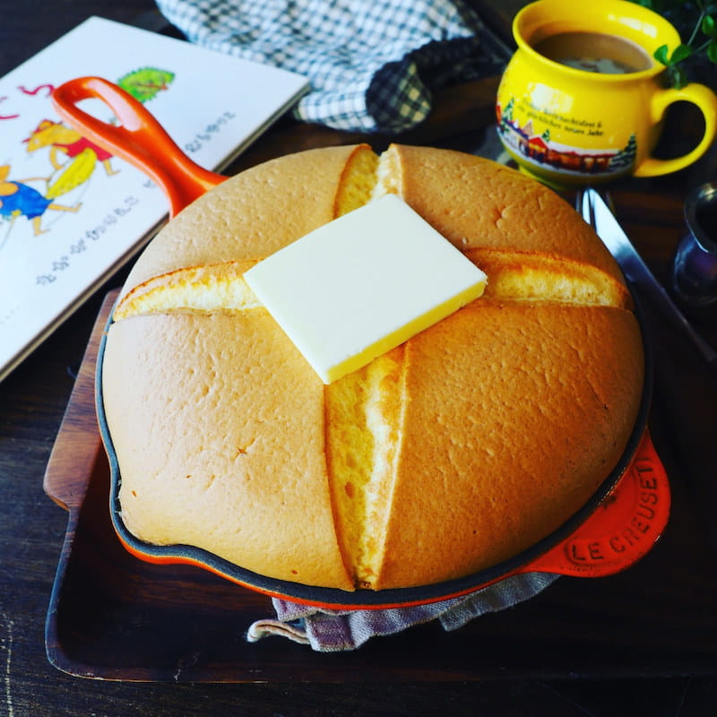 ホットケーキミックスでお店風!しゃなママさんの「極上ふわふわパンケーキ」