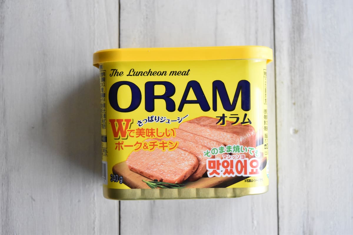 使用する缶詰(春野菜でプデチゲ)