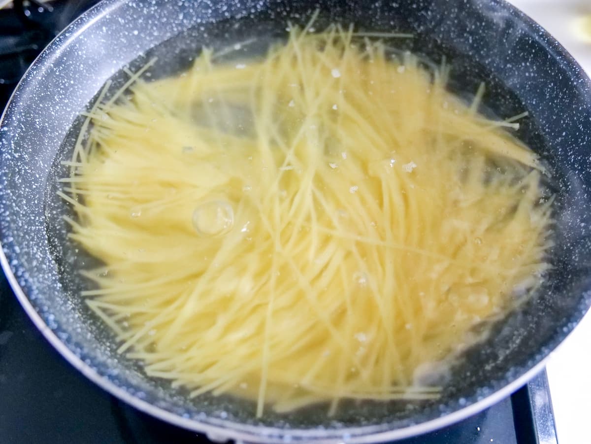 アリゴ風スパゲッティ 作り方
