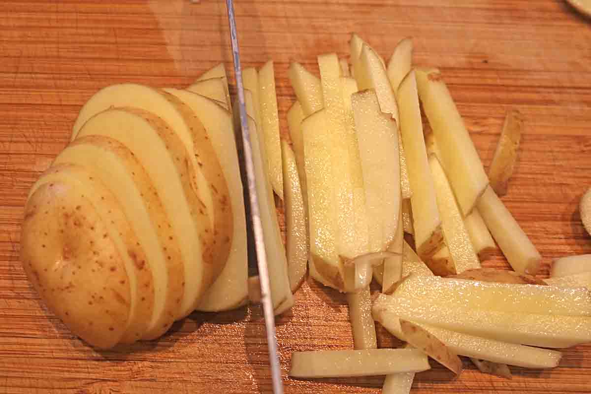 新じゃが炒め２
