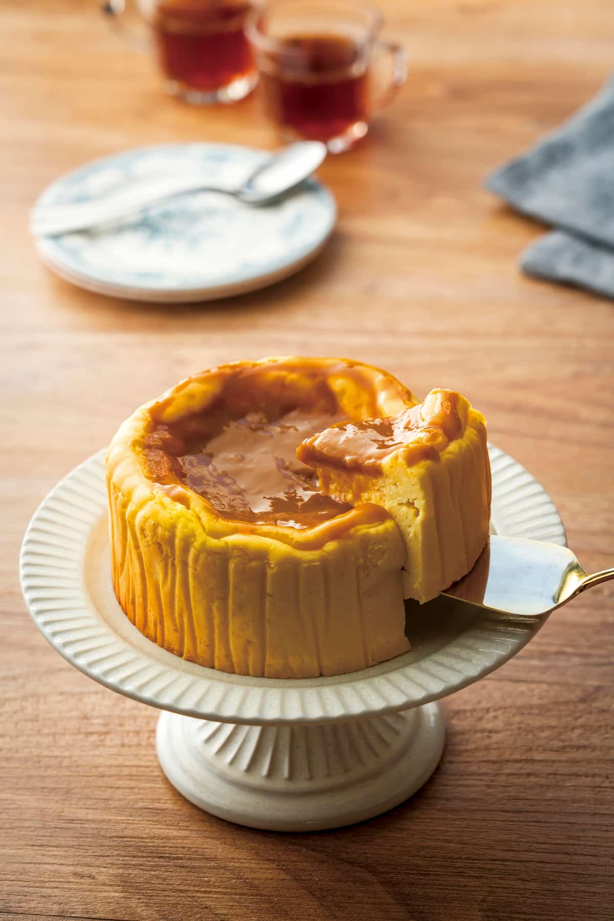 プリンチーズケーキ