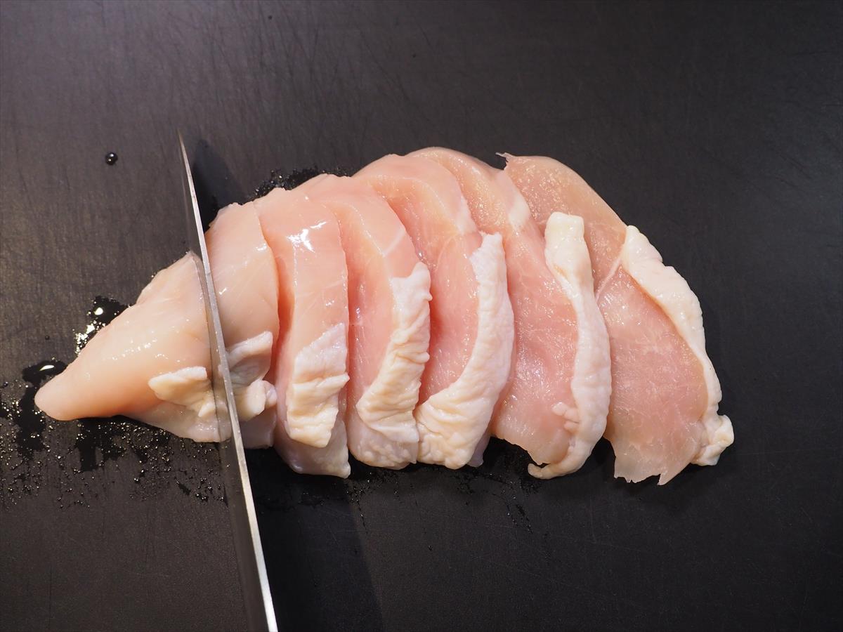 鶏むね肉と新たけのこの土佐煮