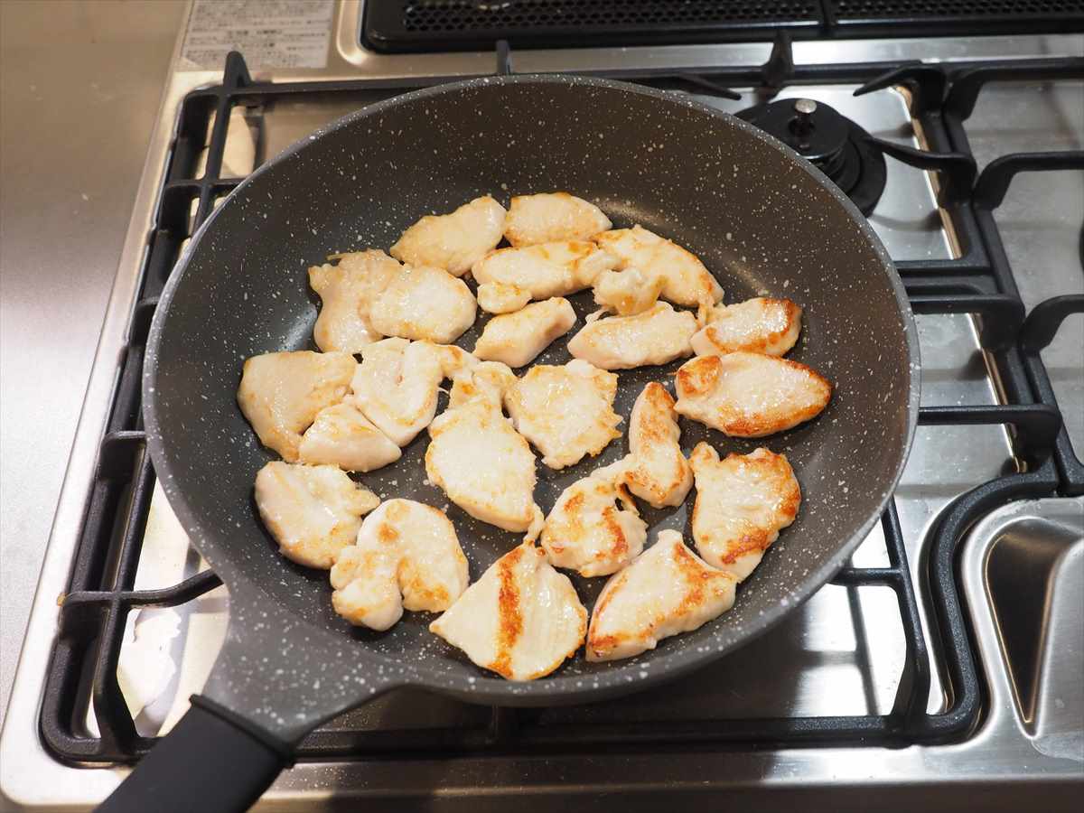 鶏むね肉と新たけのこの土佐煮