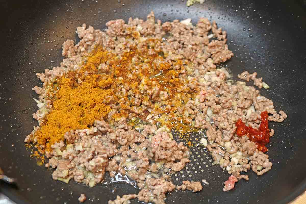 麻婆カレー豆腐3