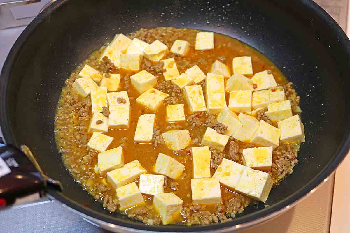 麻婆カレー豆腐4
