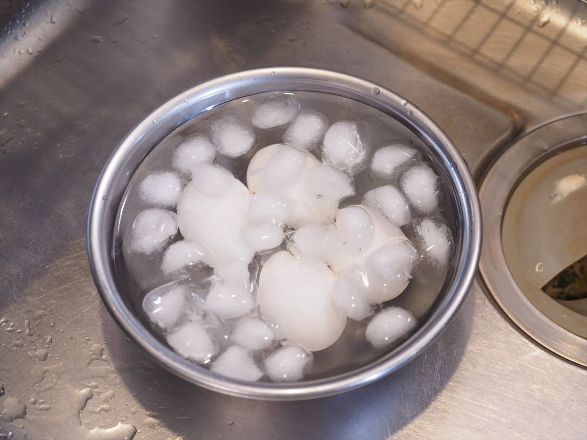 鶏むね肉と半熟たまごのケチャップあんかけ