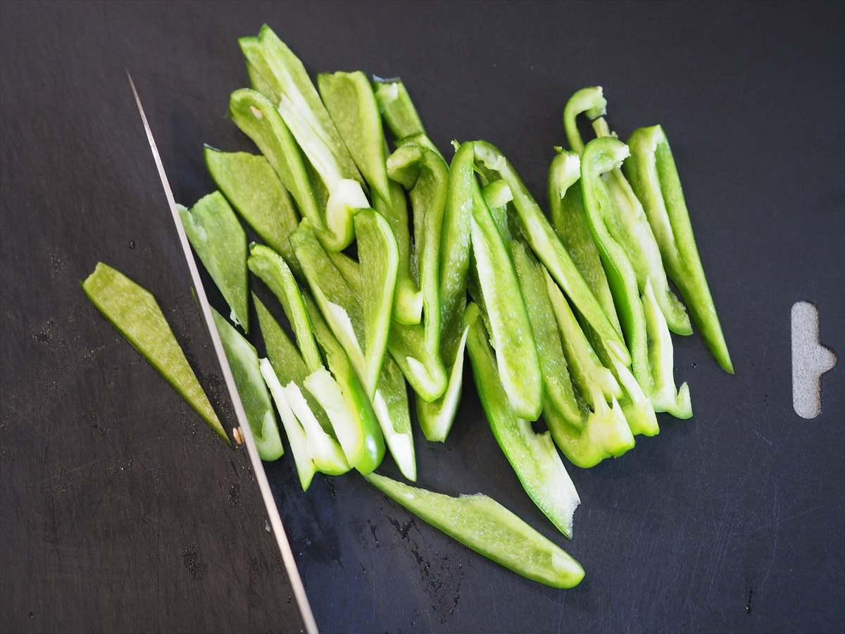 鶏むね肉と半熟たまごのケチャップあんかけ