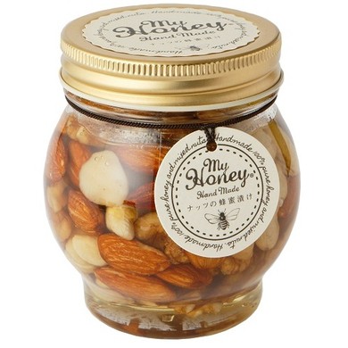 ナッツの蜂蜜漬け 200g/MY HONEY