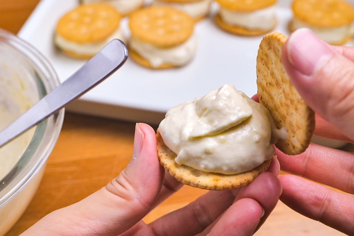 バナナチーズサンド作り方