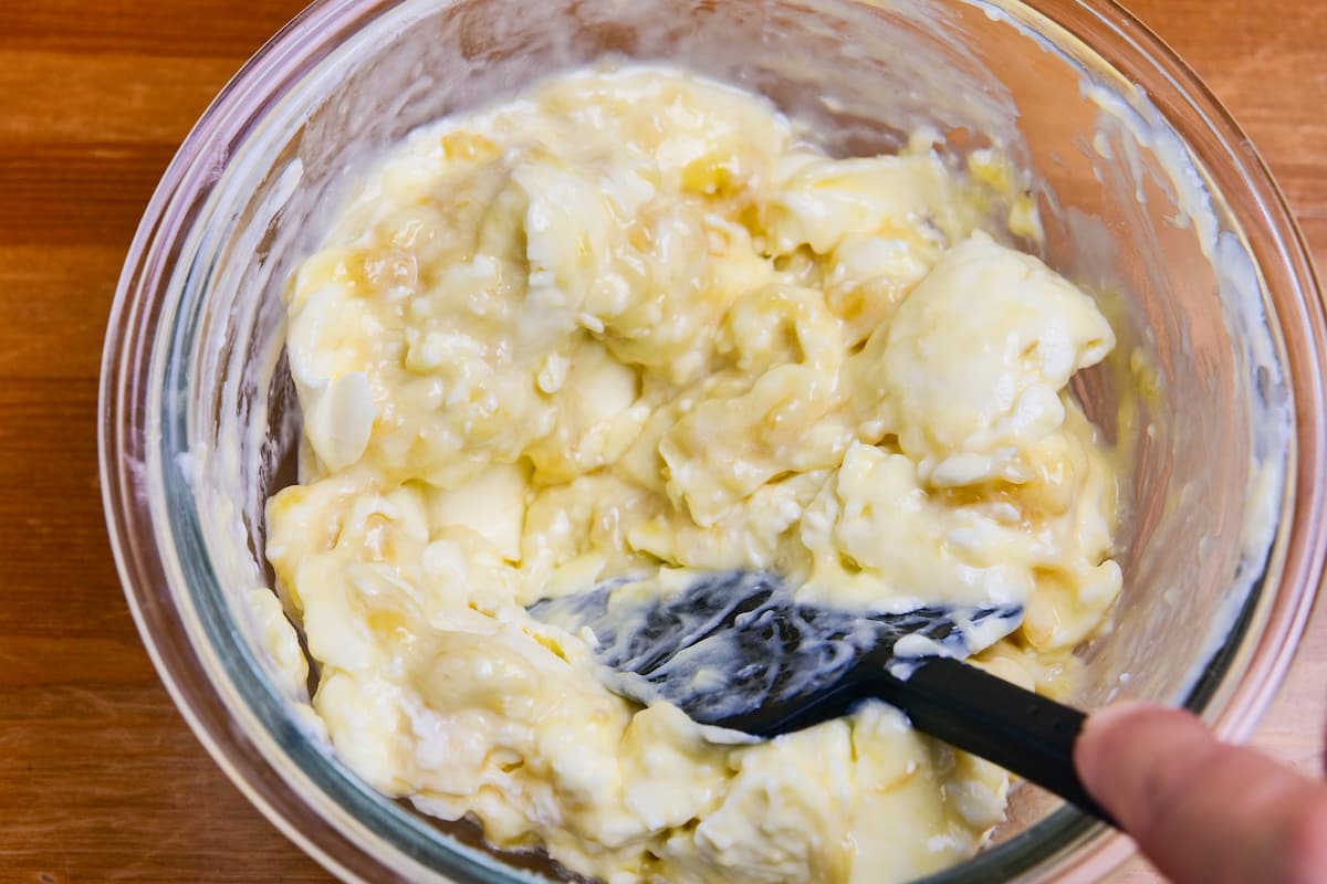バナナチーズサンド作り方