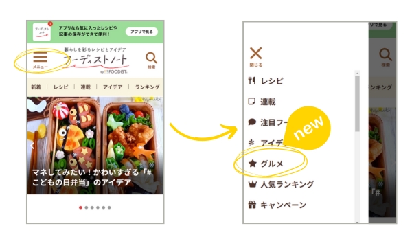 グルメ情報