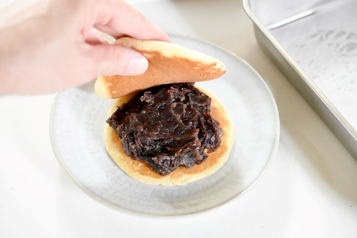もちもちどら焼きレシピ
