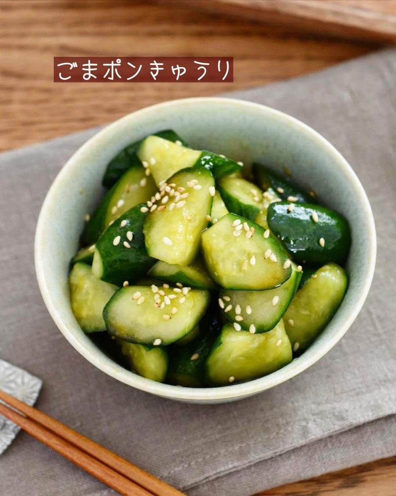 「きゅうりだけ」で作れます♪長田知恵（つき）さんのポリポリ箸休めレシピ