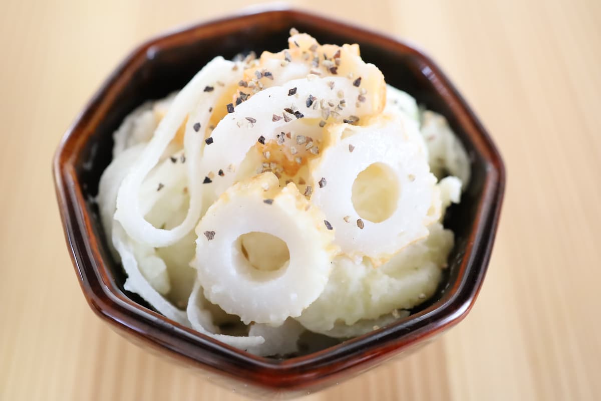 じゃがいもとちくわのサラダ」レシピ