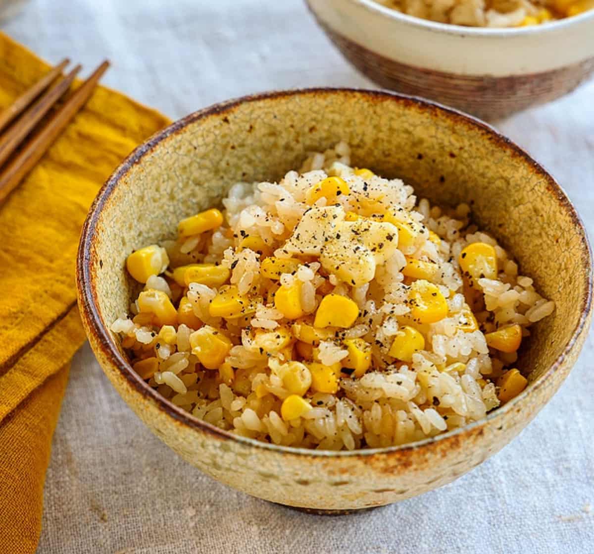 バター醤油味が食欲そそる！「とうもろこしご飯」レシピ