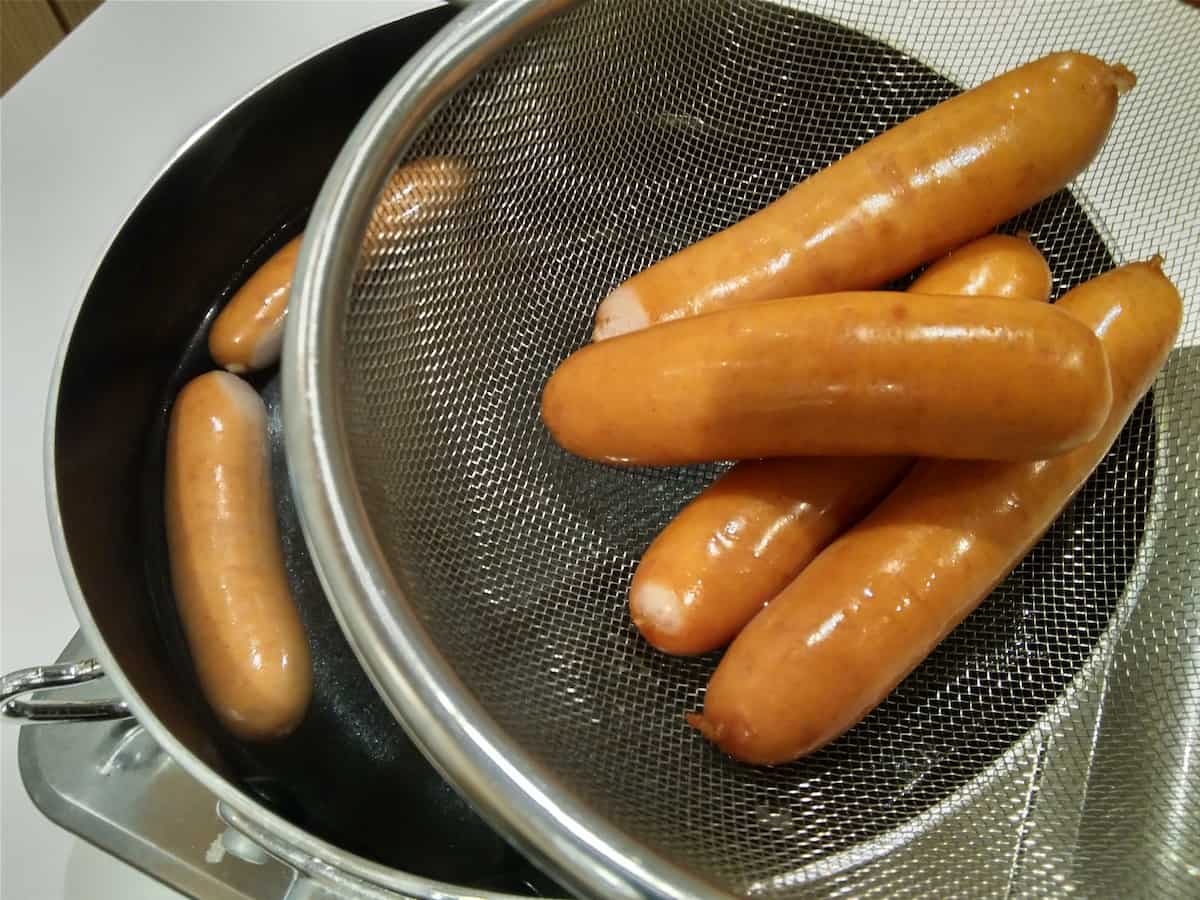 シャウエッセン 工程2