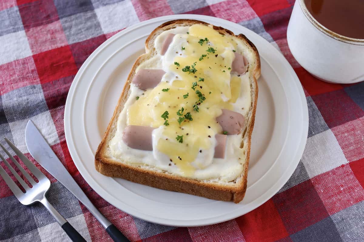 ヘルシークロックムッシュ風
