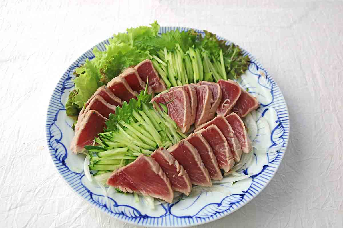 カツオたたき７