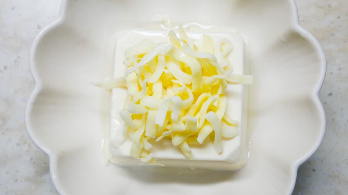 大葉チーズ豆腐工程1