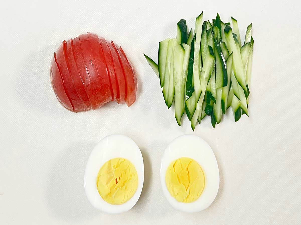コングクス（豆乳麺）作り方
