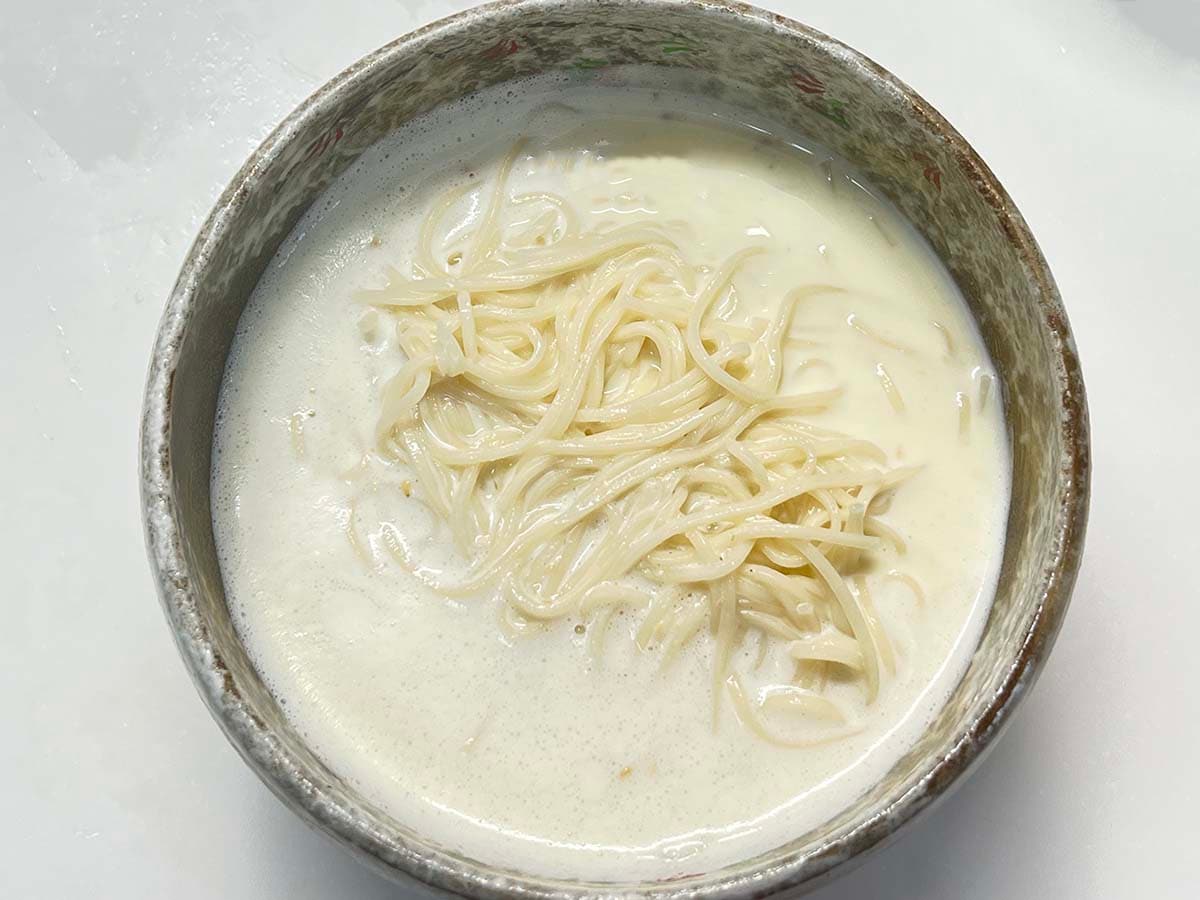 コングクス（豆乳麺）作り方