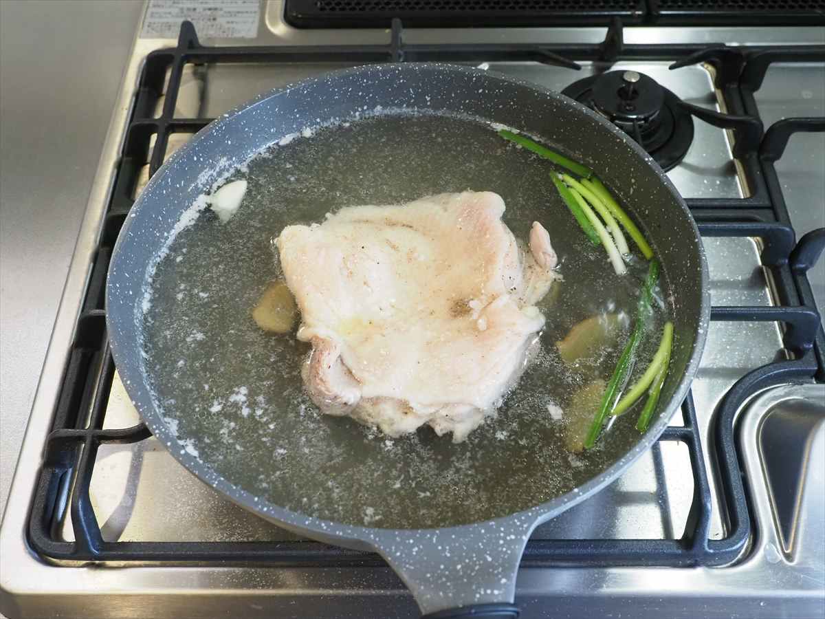 エスニックゆで鶏そうめん