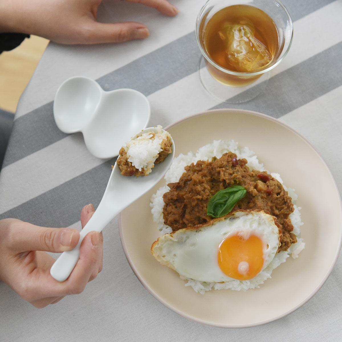 bon moment 電子レンジ＆食洗機が使える そば皿 すのこ付 プレート／ボンモマン