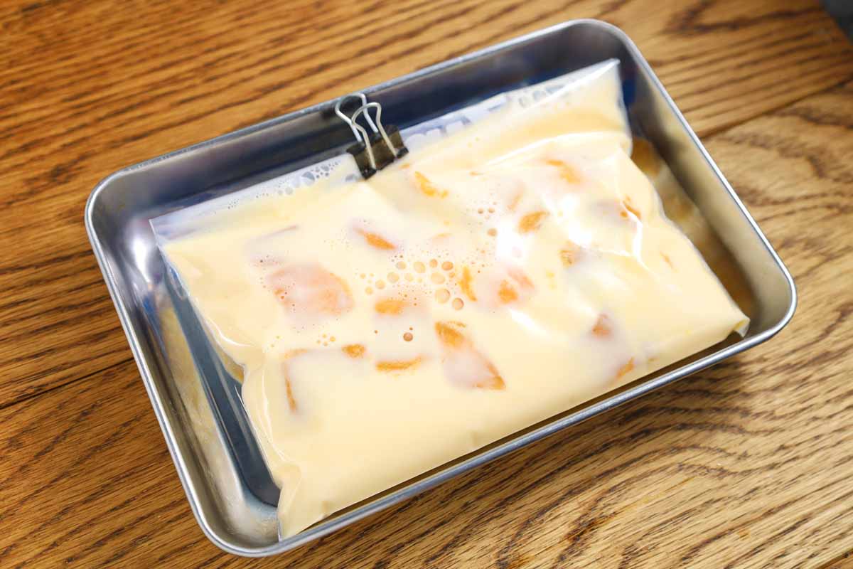 「あっさりマンゴーアイス」レシピ