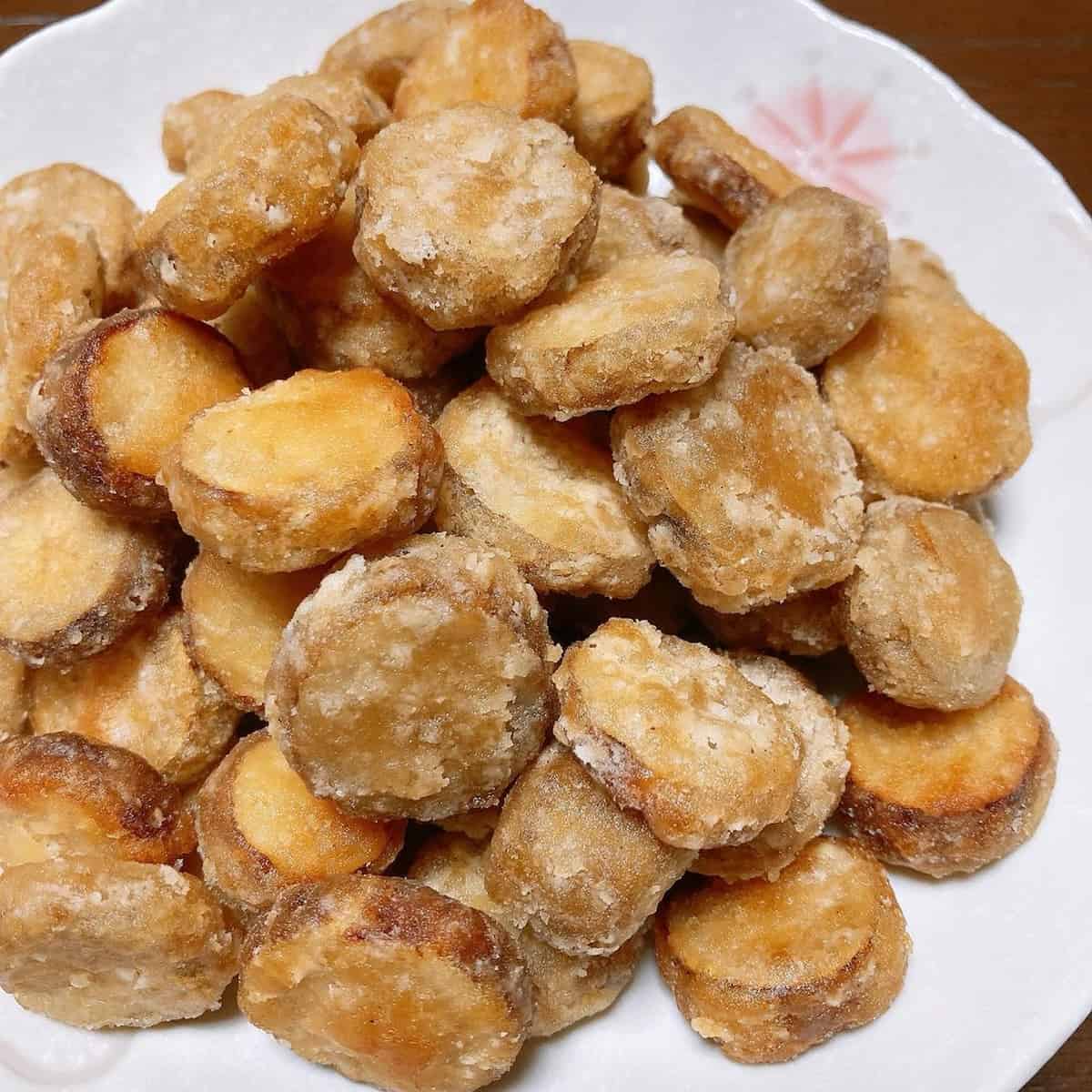 ごぼうのコロコロから揚げ