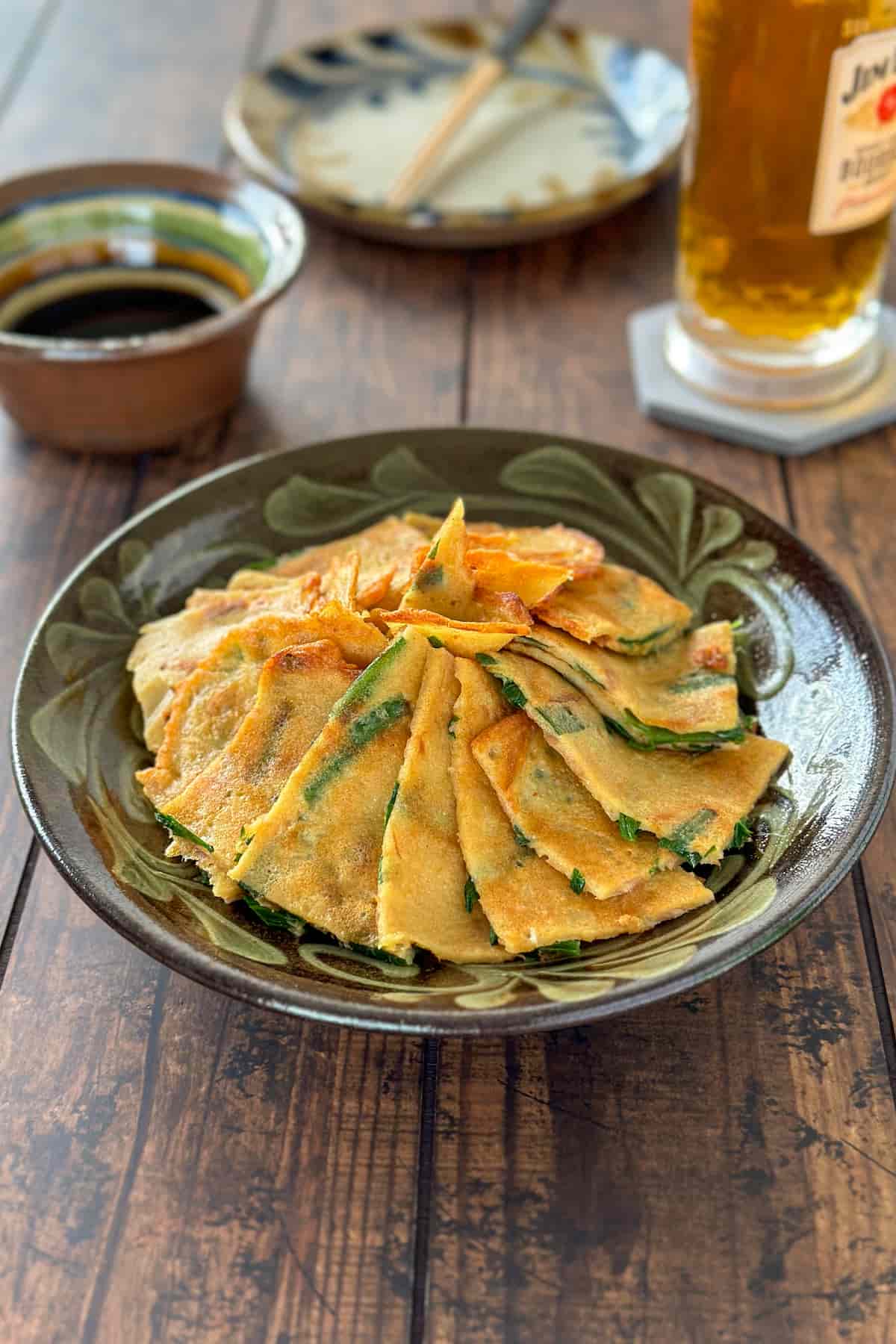 ツナとニラのヒラヤーチー