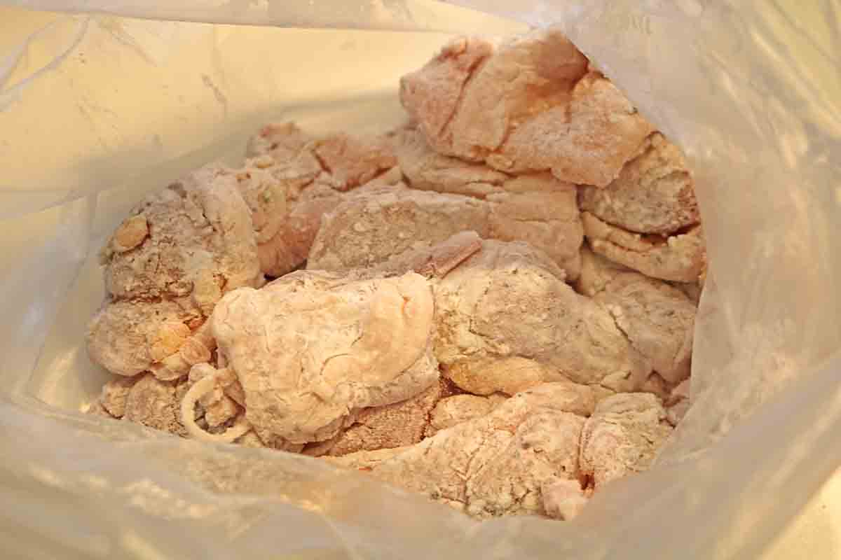 鶏肉となすの照り焼き４