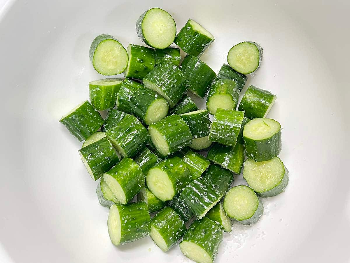 オイキムチ(きゅうりキムチ)作り方
