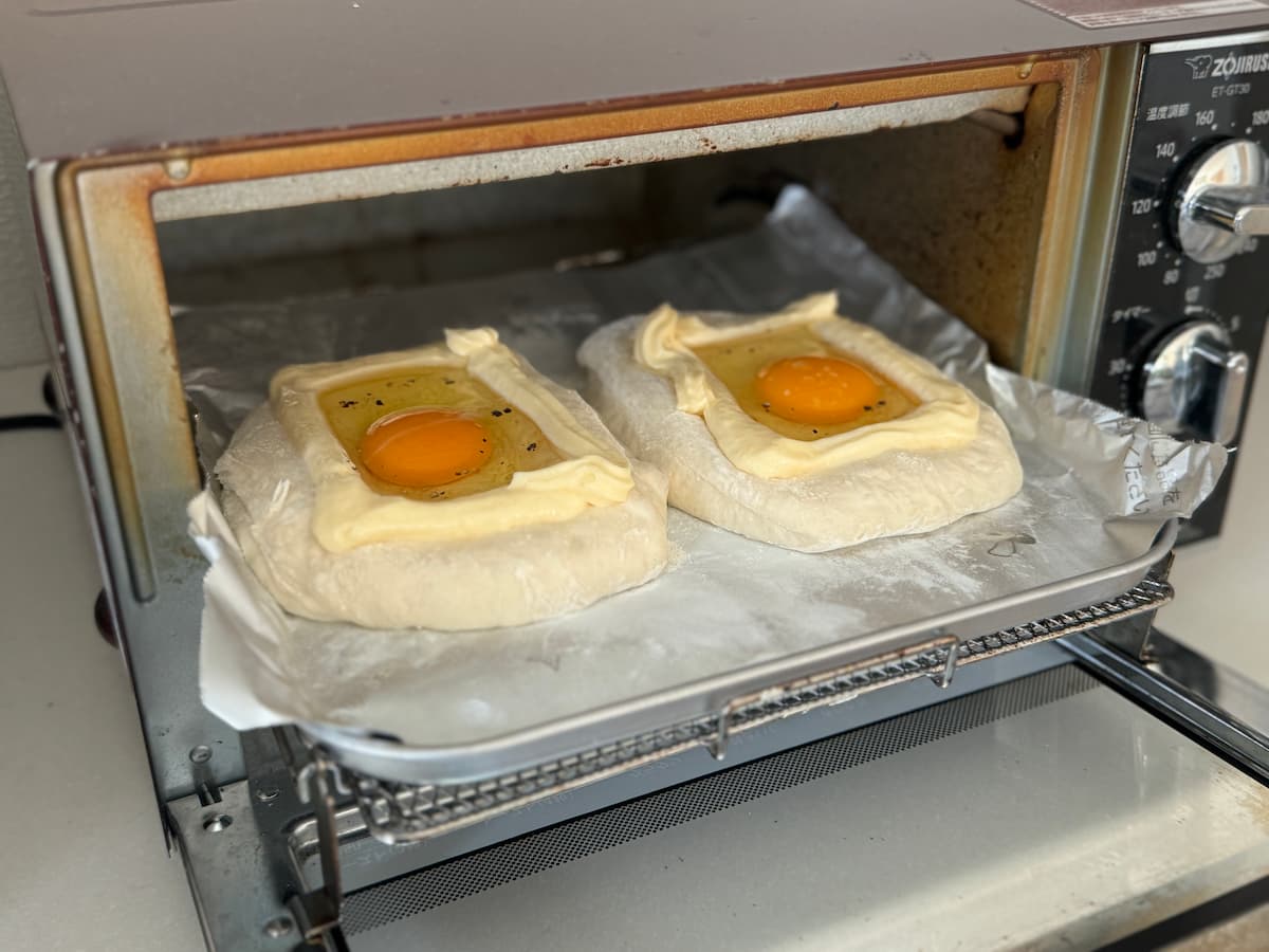 ラピュタパン
トースター焼成