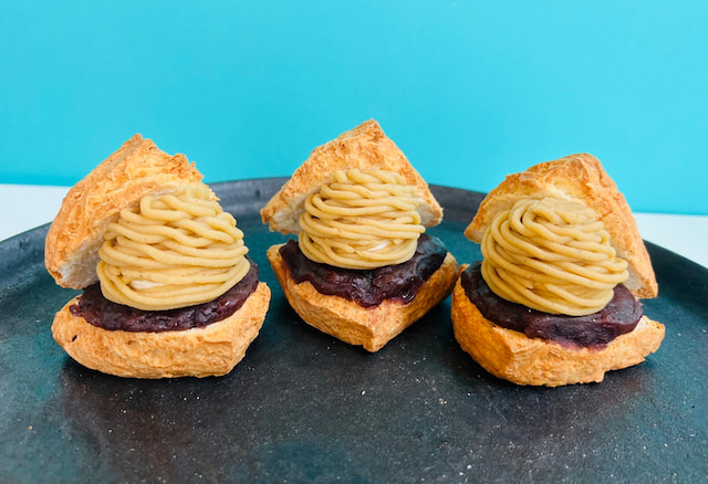 モンブラン塩あんバタースコーン&times;3個セット