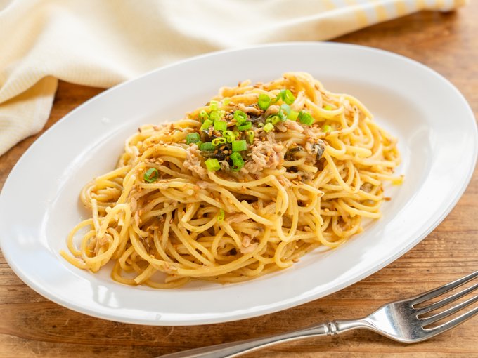 旨味たっぷり！やみつき必至の「ツナ×塩昆布」のパスタ