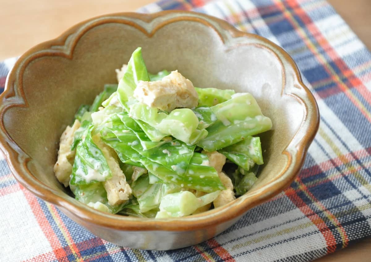 「キャベツ×ごまマヨ」で箸がすすむ!かんたん和え物