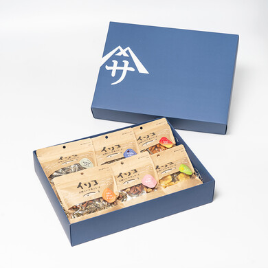 美味しい小魚シリーズギフトセット(ごまいりこメイン+大羽いりこ)/佐々木進商店
