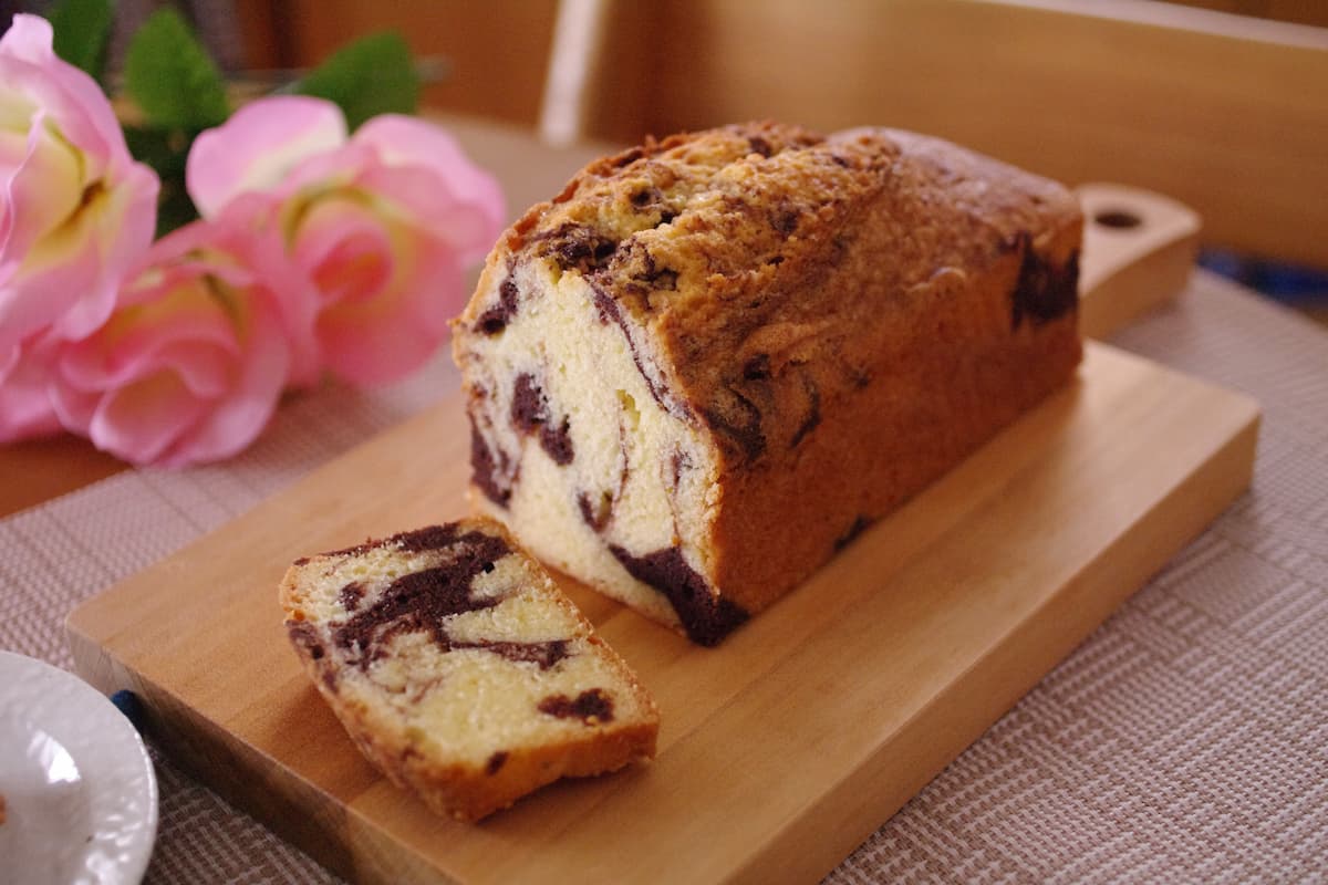 プレゼントにも♪「ココアマーブルのパウンドケーキ」簡単＆おしゃれレシピ
