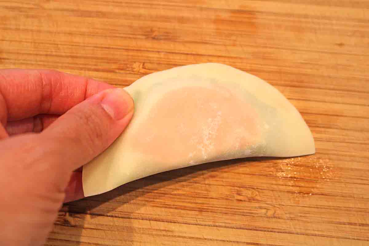 レンコン明太子餃子5
