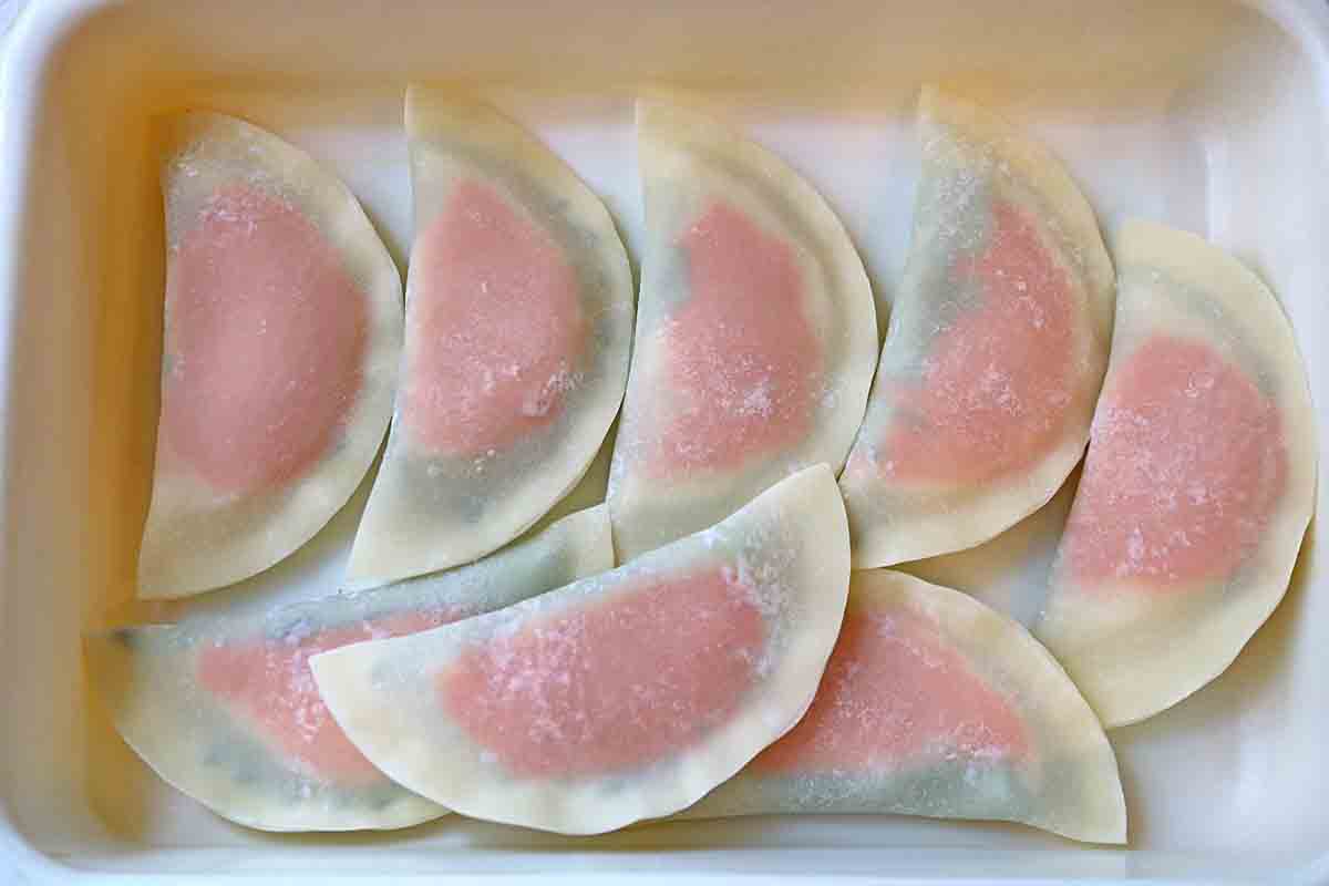 レンコン明太子餃子6